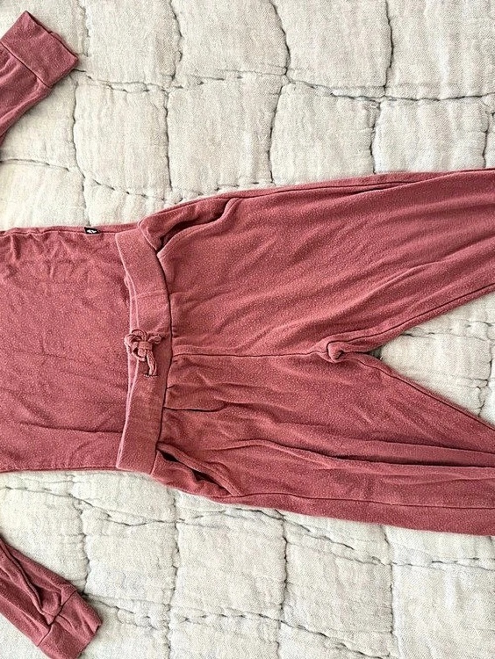 Kyte BABY Long Sleeve Jogger Set in Dusty Rose